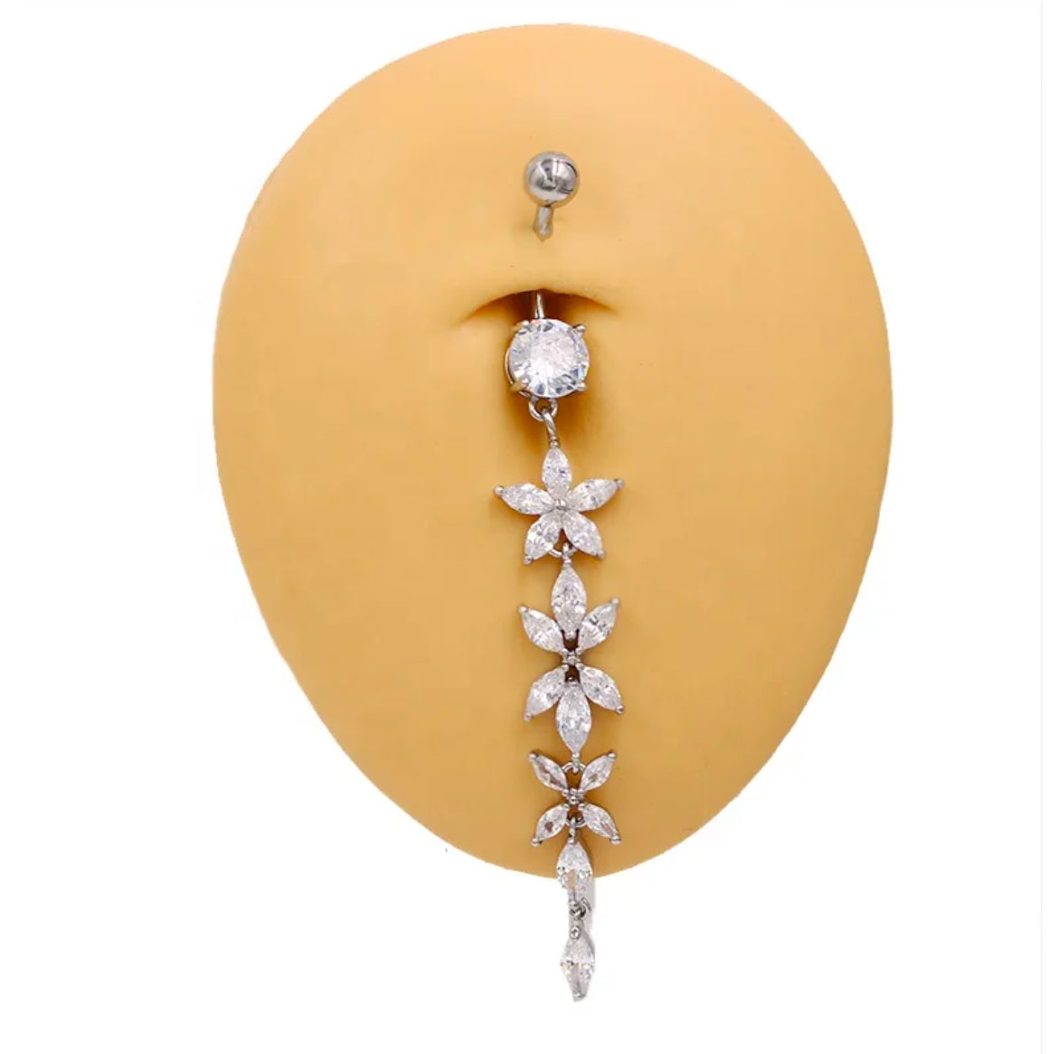 Glam Piercing Silber
