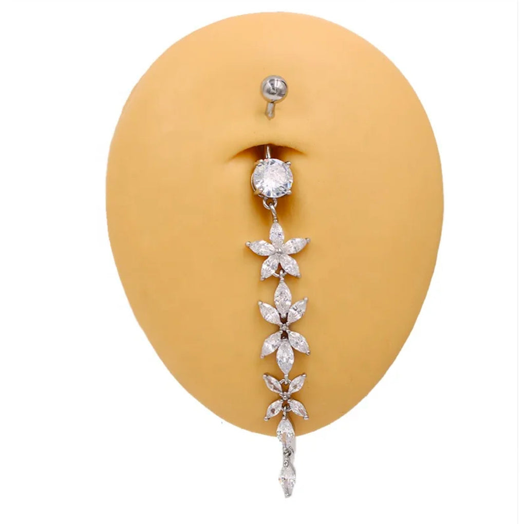 Glam Piercing Silber