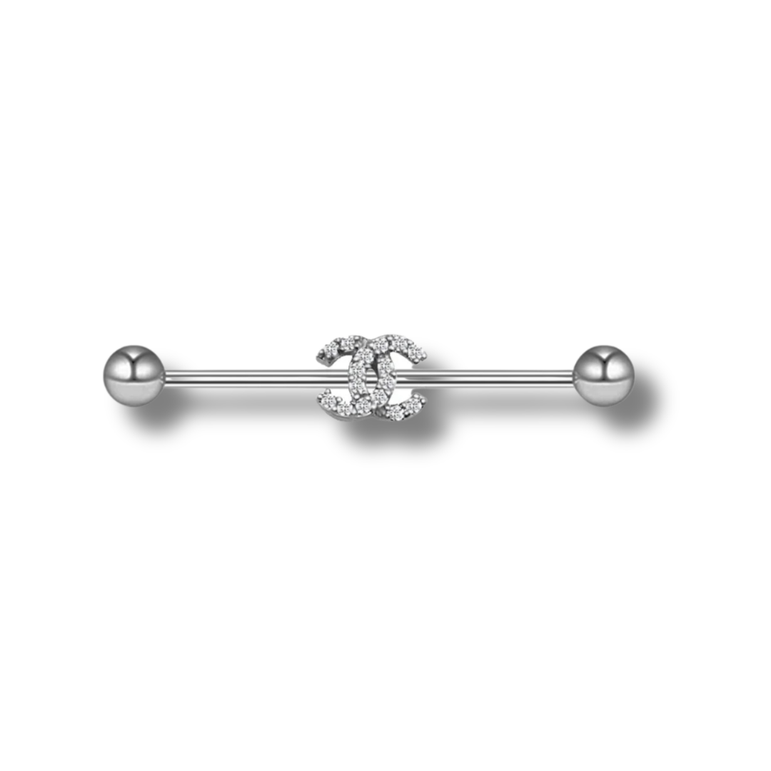 CC Industrial Piercing Silber