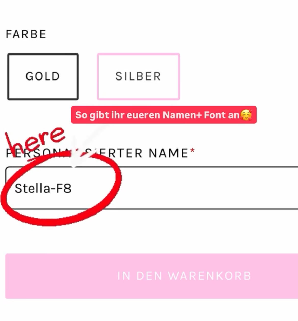 Collier personnalisé avec prénom