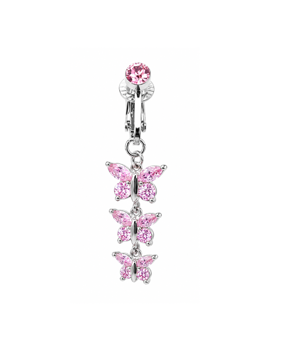 Faux piercing de nombril papillon